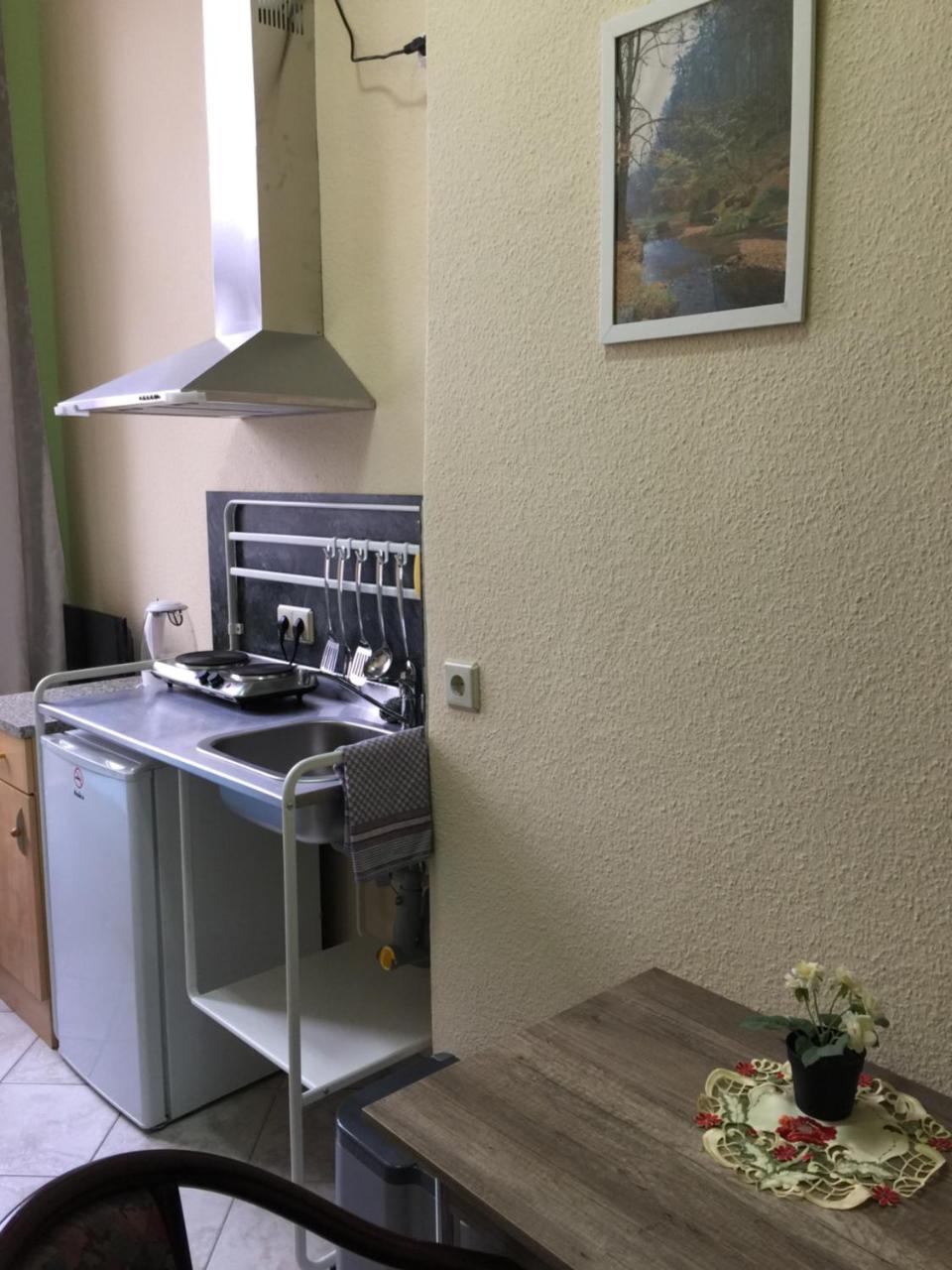 Zimmerfrei-Dresden Mit Bad-Minikuche Self Check In 24-7 Exteriör bild